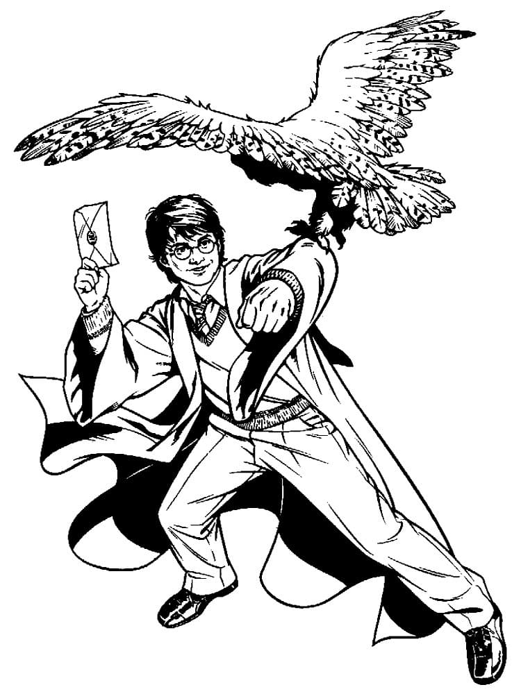 Free Harry Potter Coloring Pages