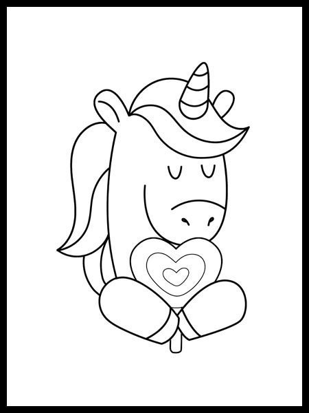 free printable coloring pages unicorn