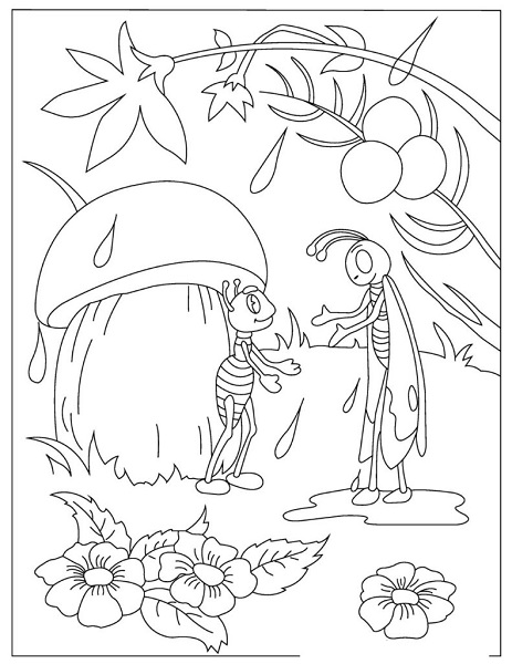 Free Printable Insect Coloring Pages