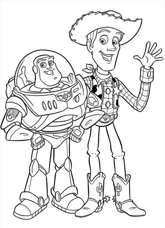 Free Toy Story Coloring Pages