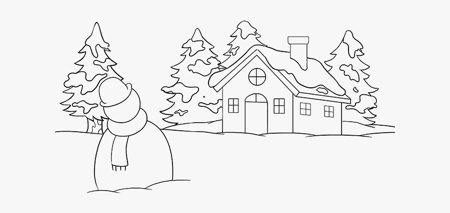 free winter wonderland coloring pages
