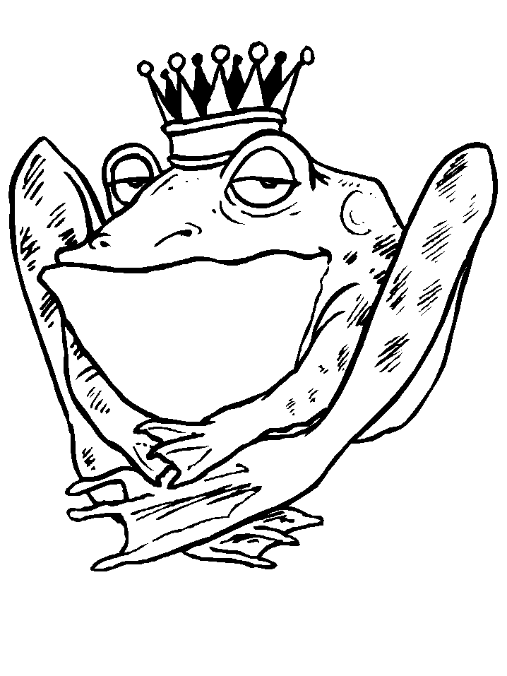 Coloring Pages Princess And the Frog