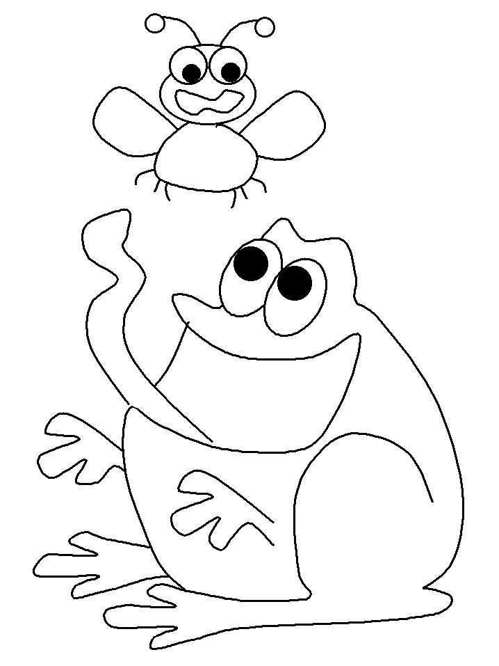 Frog Coloring Pages Printable