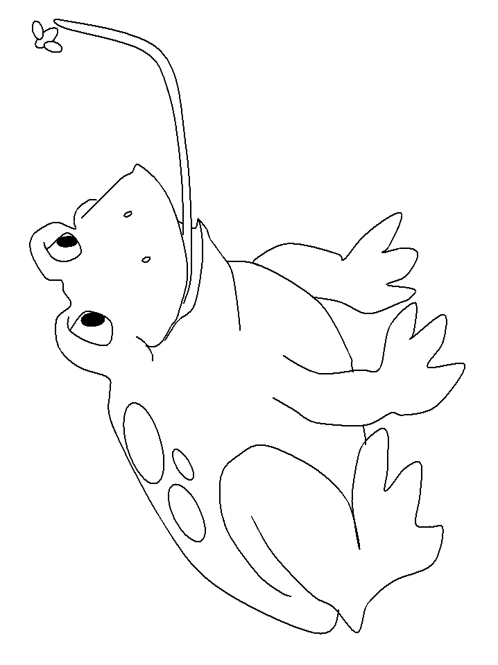 Frog Coloring Page