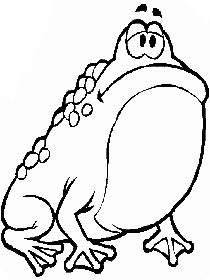 Coloring Pages Frog