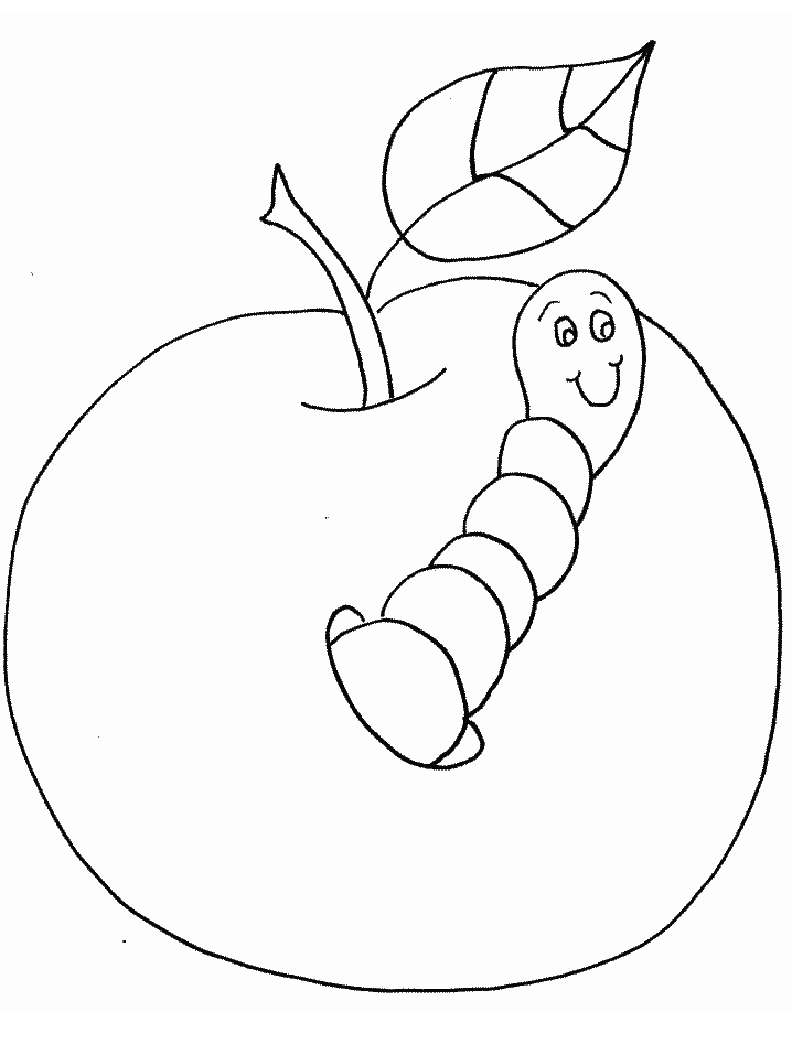 Fruit Coloring Page