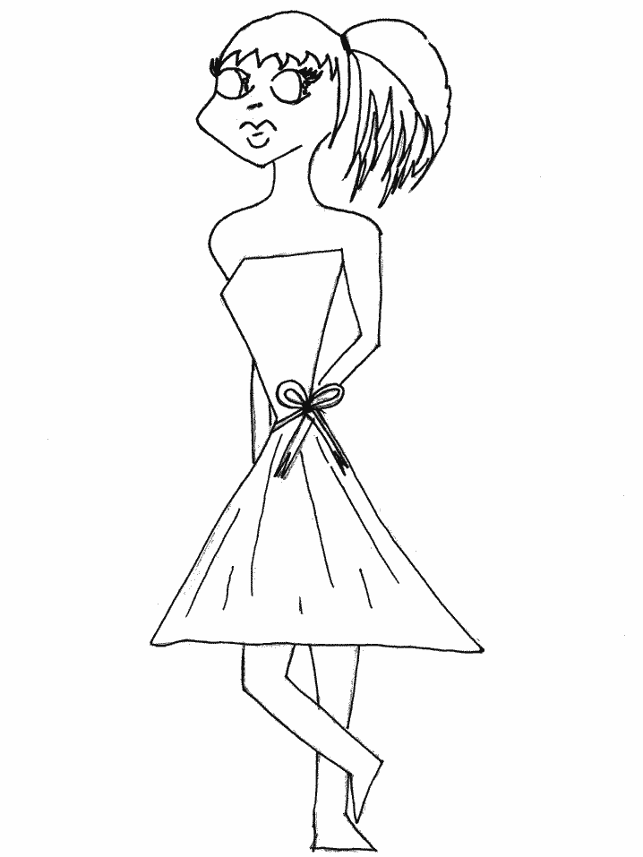Girl Coloring Pages Printable