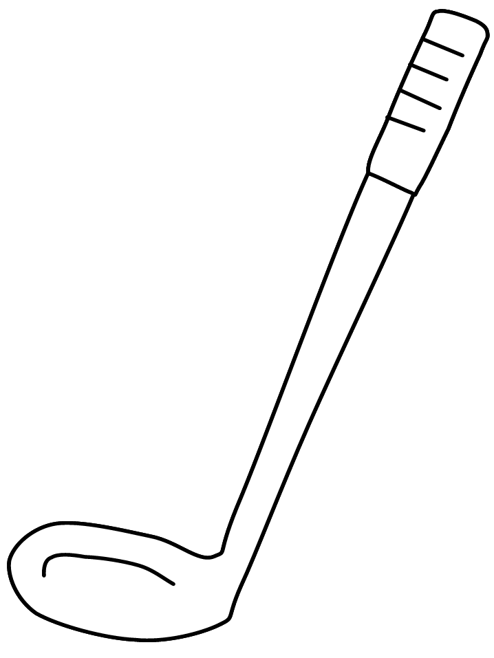 Golf Club Coloring Pages