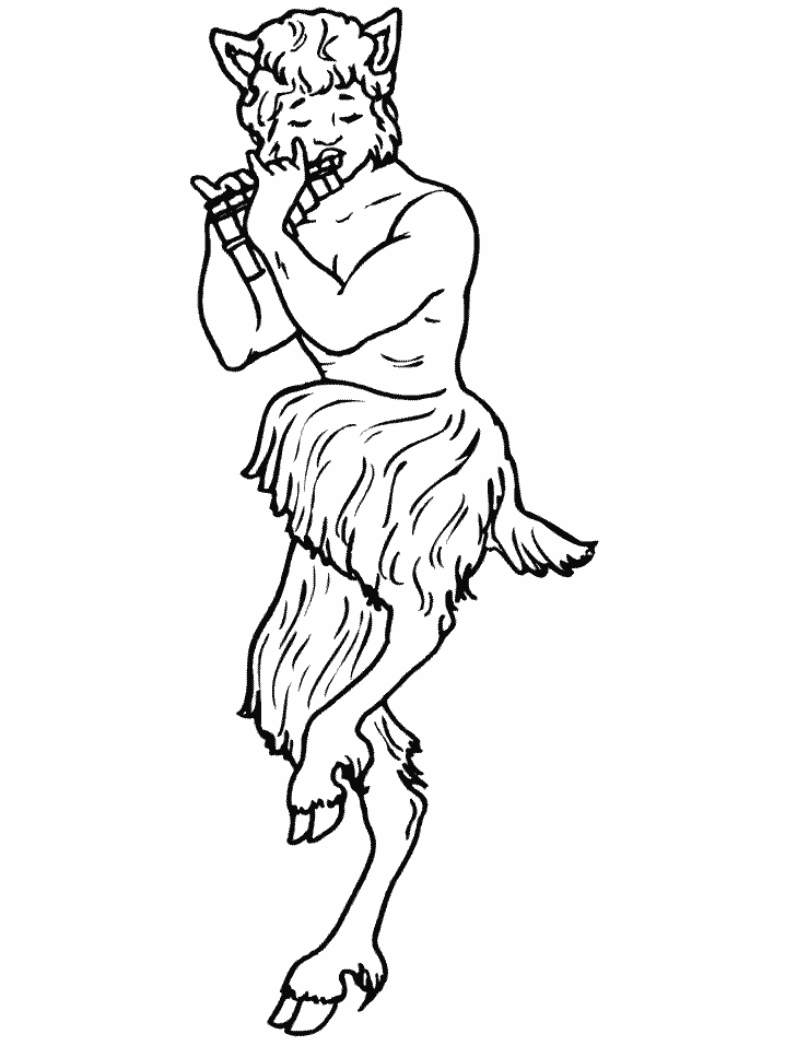 Greek Centaur Coloring Pages