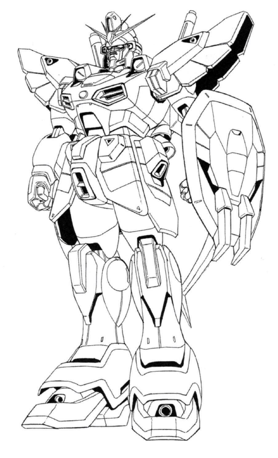 Gundam Coloring Page