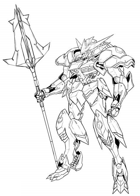 Printable Gundam Coloring Pages