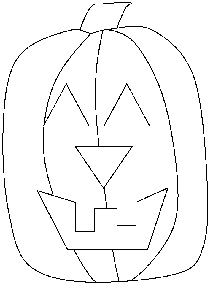 Giant Pumpkin coloring page