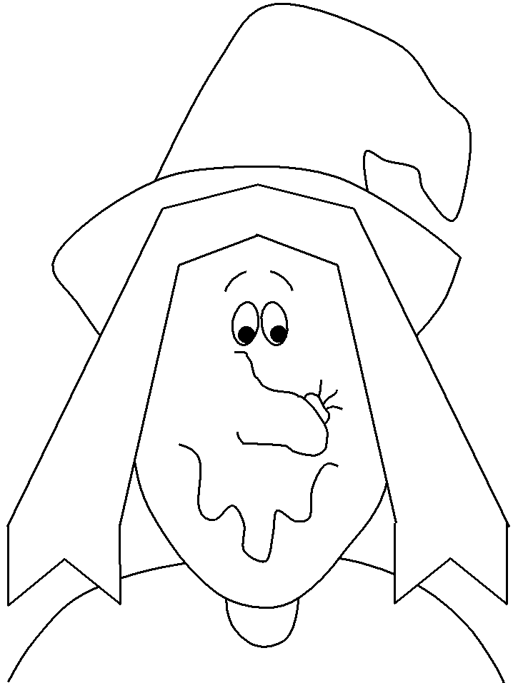 Witch with Wart nose