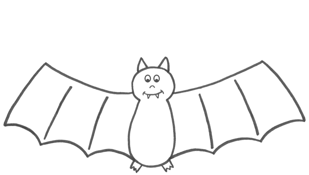 halloween-bat-coloring-page | Coloring Page Book