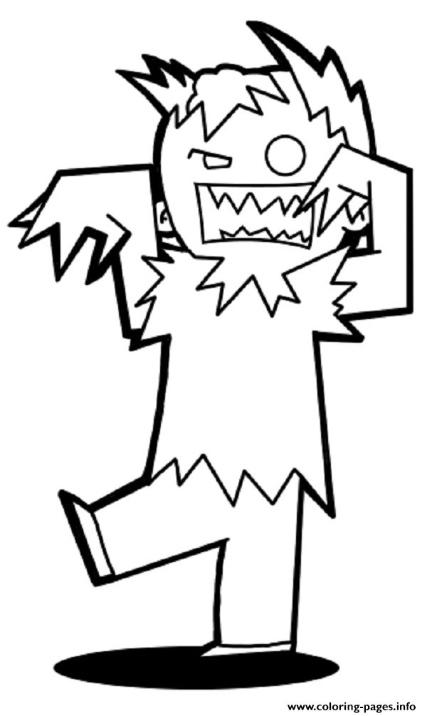 halloween coloring pages for kids zombie