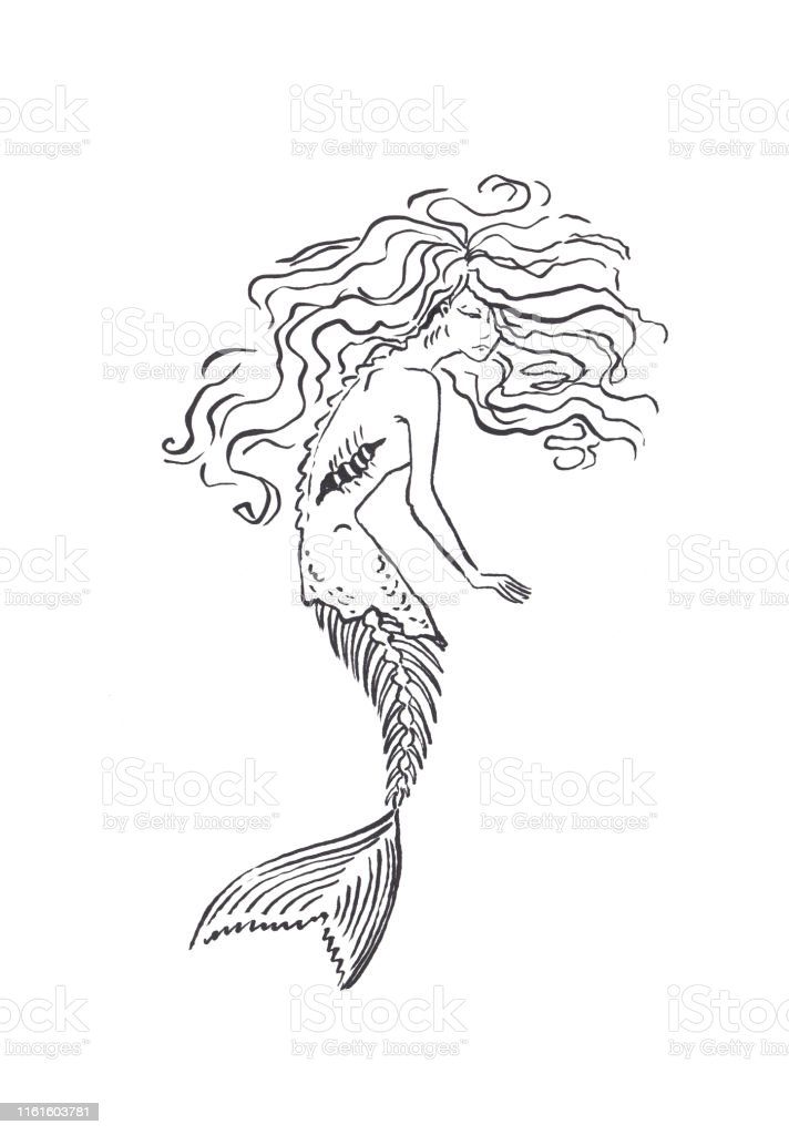 halloween zombie mermaid coloring pages