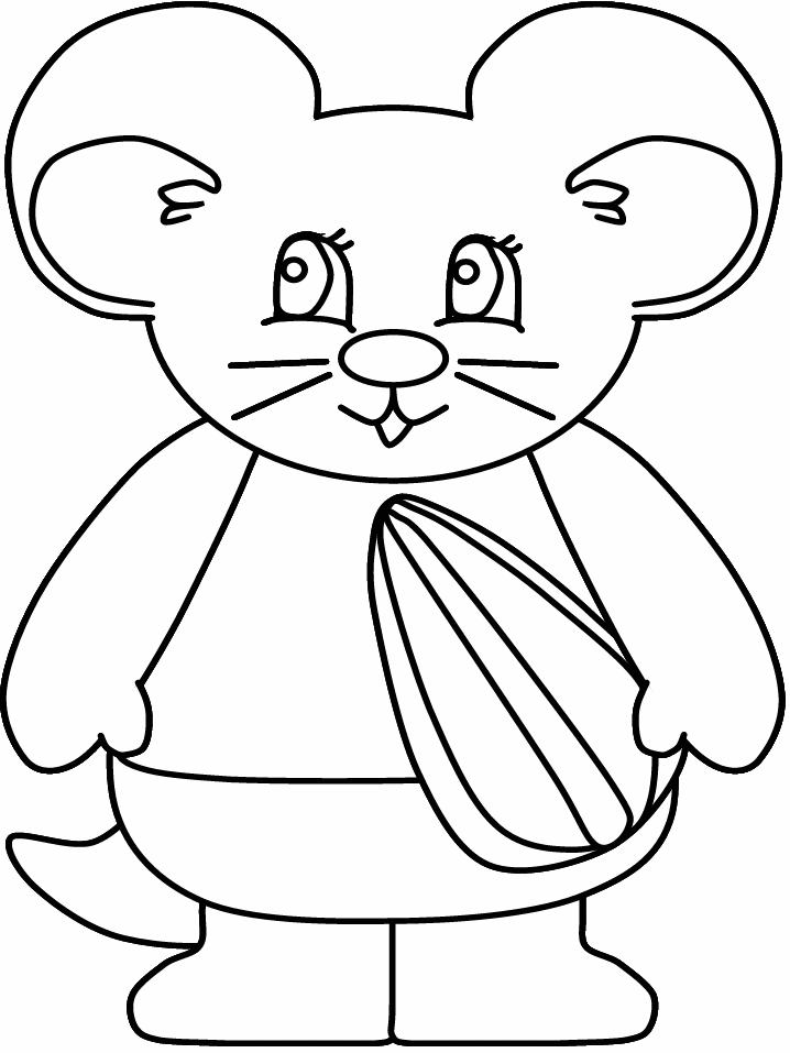 Hamster Animals Coloring Pages