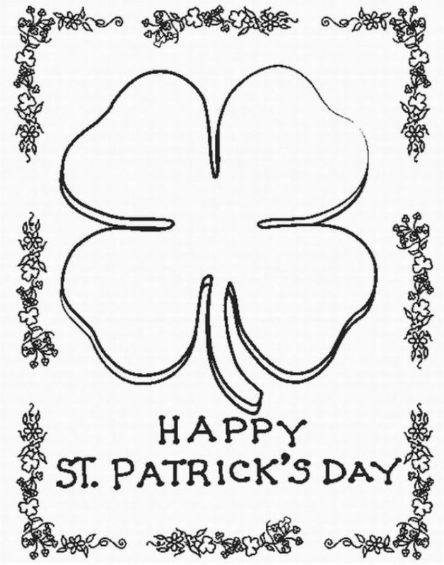 Happy St Patrick's Day Clover