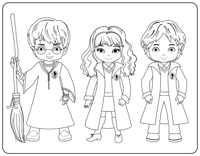 Free Printable Harry Potter Coloring Pages