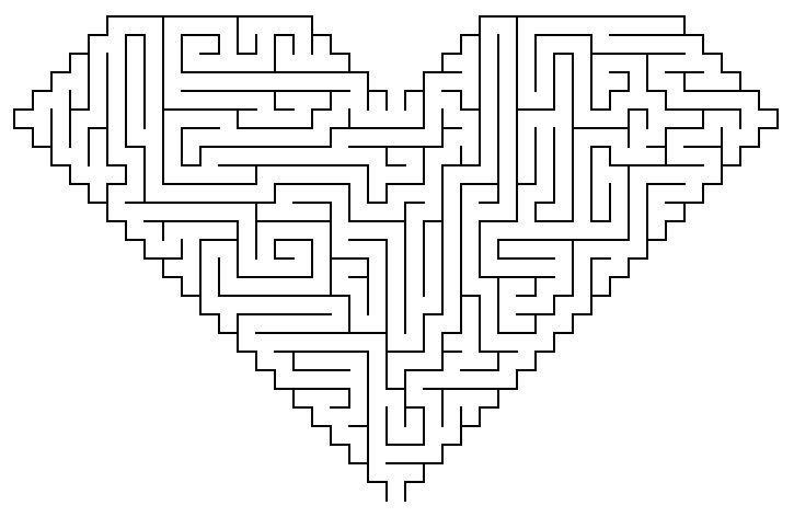 Heart maze