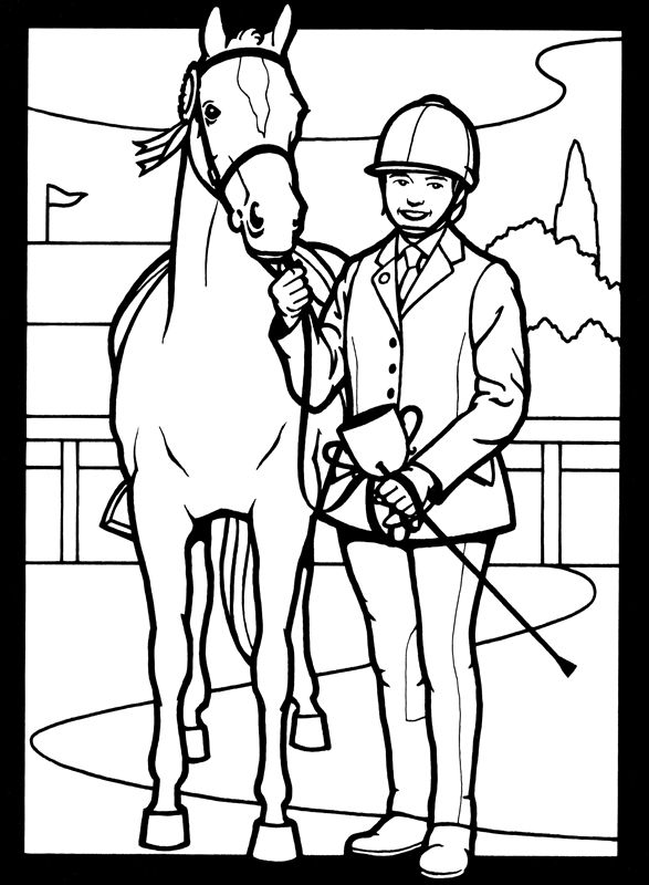 horse coloring pages club