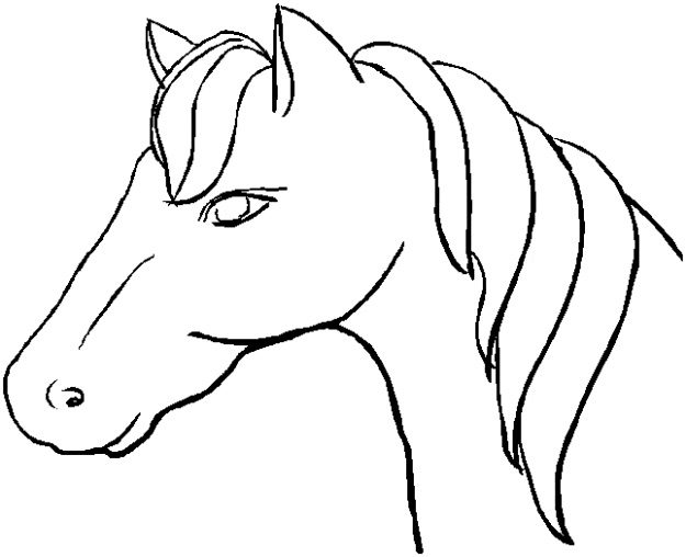 horse coloring pages printables