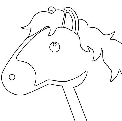 horse emoji coloring pages