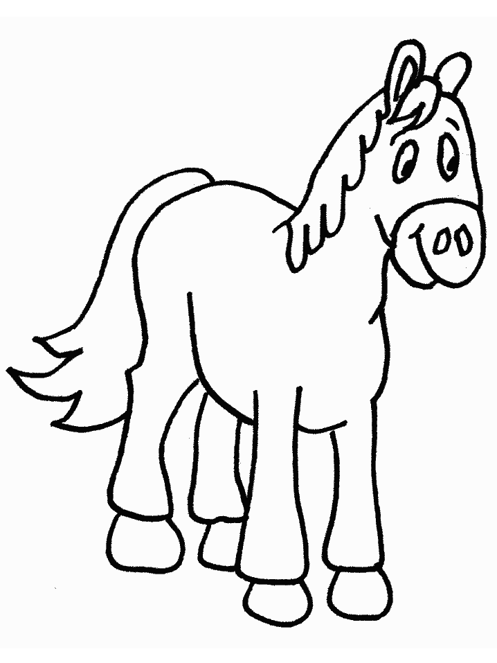 Horse Coloring Pages Pdf Free