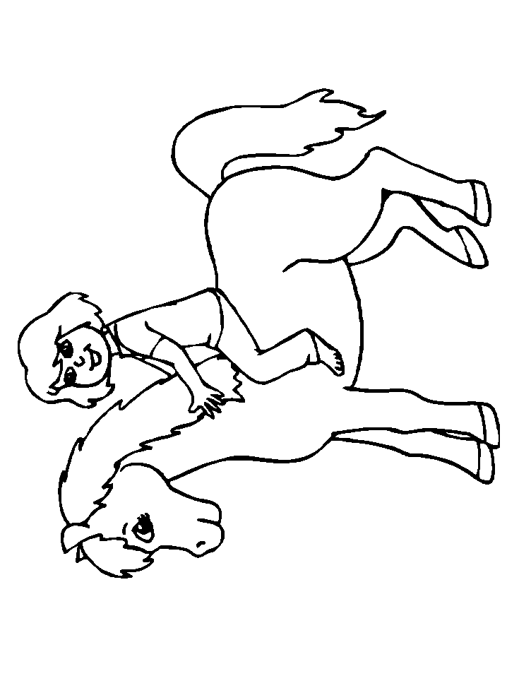 Horses Horse8 Animals Coloring Pages