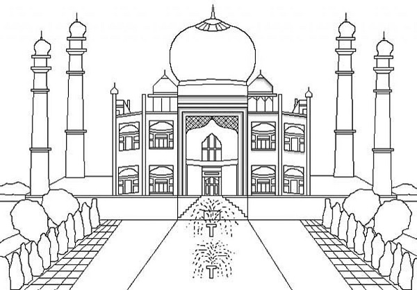 India Coloring Pages