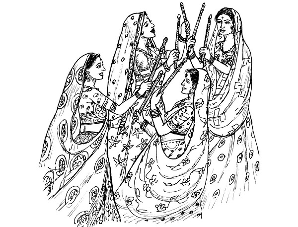Indian Culture Coloring Pages