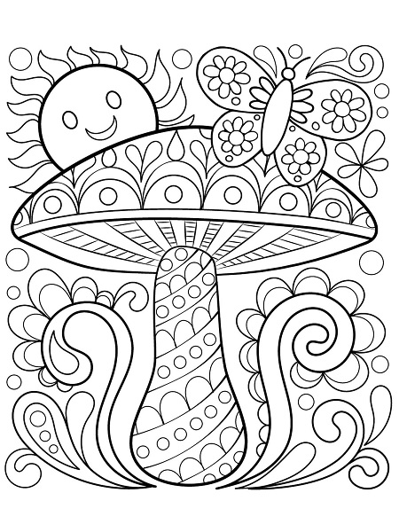 Indie Coloring Pages