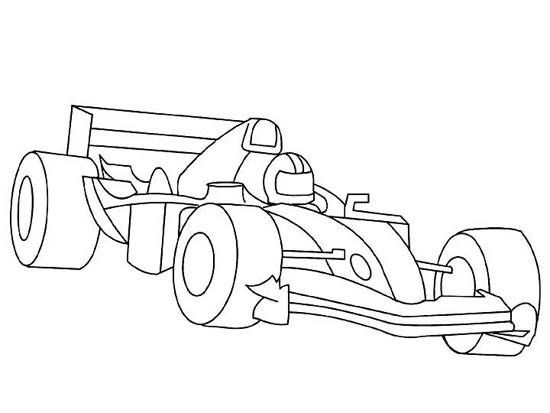 Indy 500 Coloring Pages