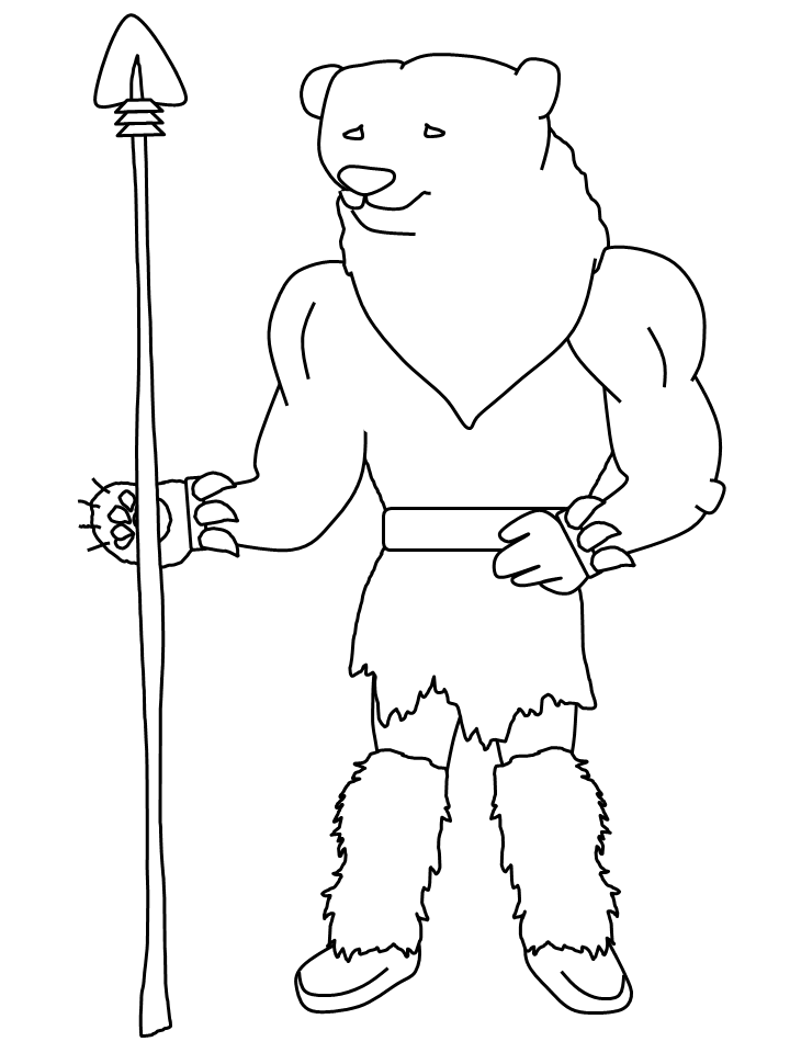 Inuit Nanook Countries Coloring Pages