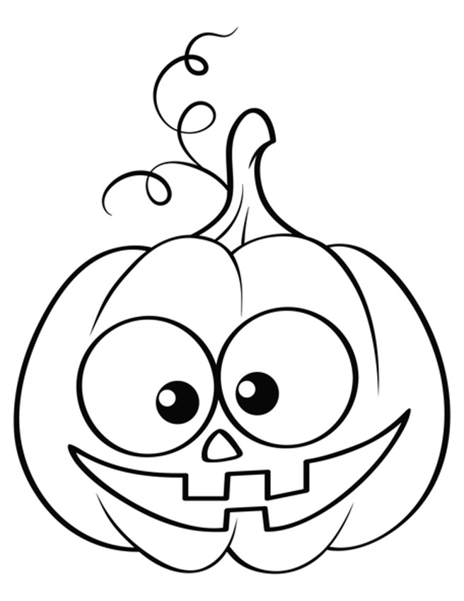 Jack O Lantern Coloring Page