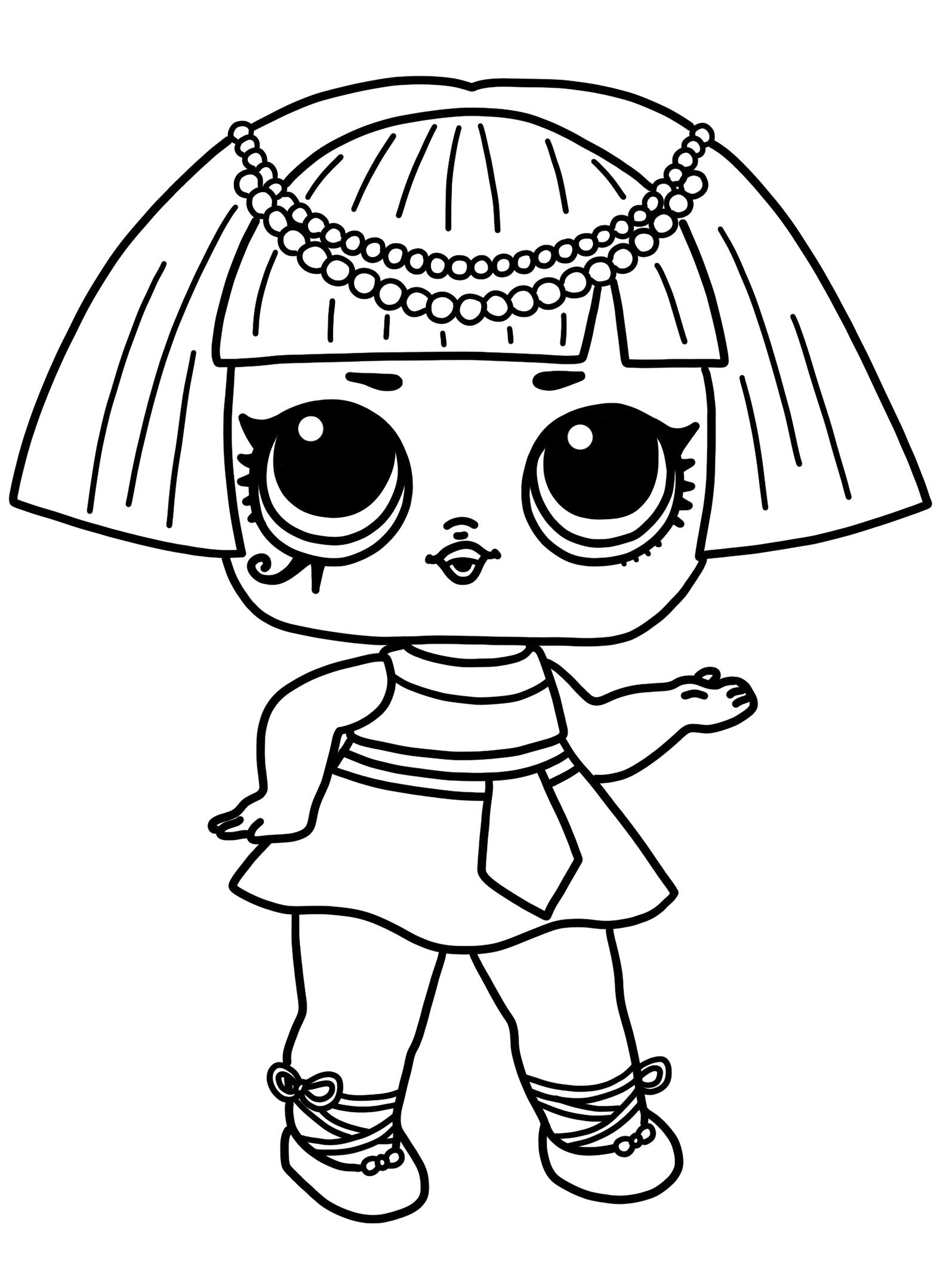 kids coloring pages lol dolls