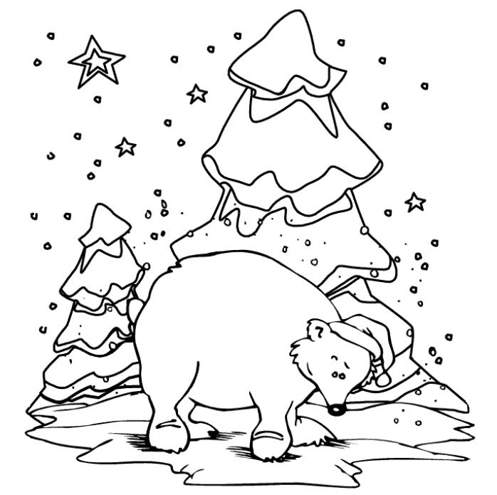 kids coloring pages winter