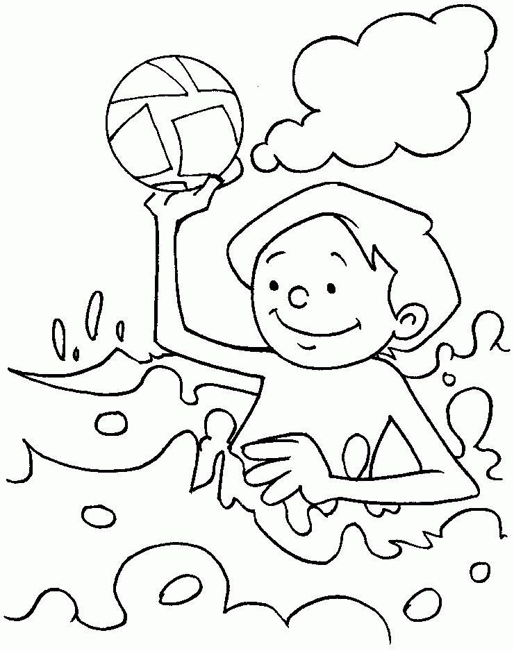 kids network printable preschool water coloring pages