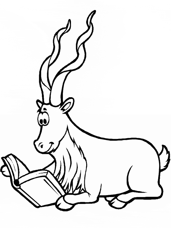 Kudu Animals Coloring Pages
