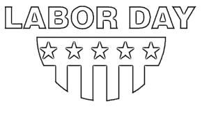 Labor Day Coloring Page coloring page & book for kids.