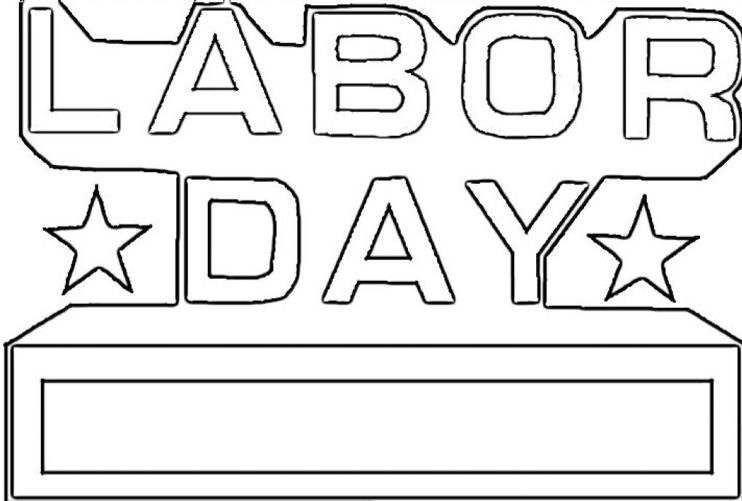 Labor Day coloring pages