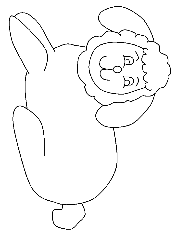 Coloring Page of Lamb