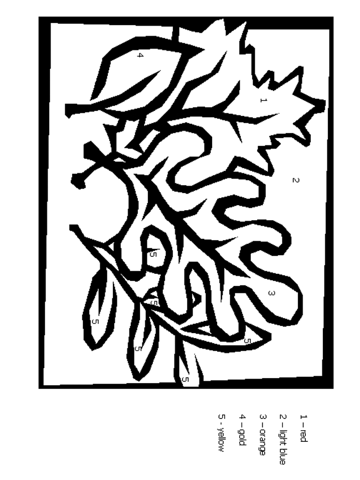 Leaves Cbn Coloring Pages