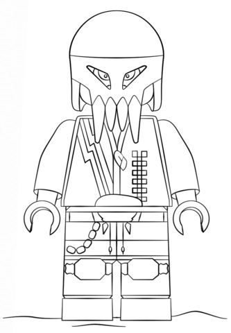 Lego Alien Coloring Pages
