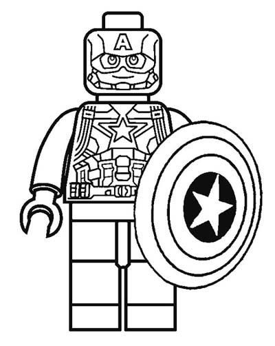 lego captain america winter soldier coloring pages