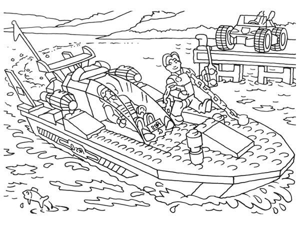 lego water coloring pages
