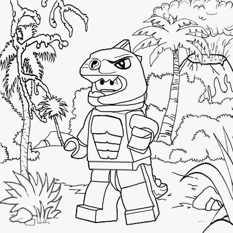 lego zombie coloring pages