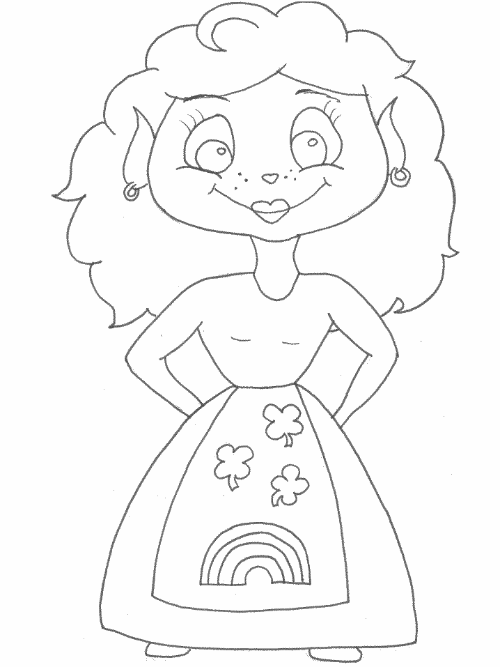 Lepgirl Patrick Coloring Pages