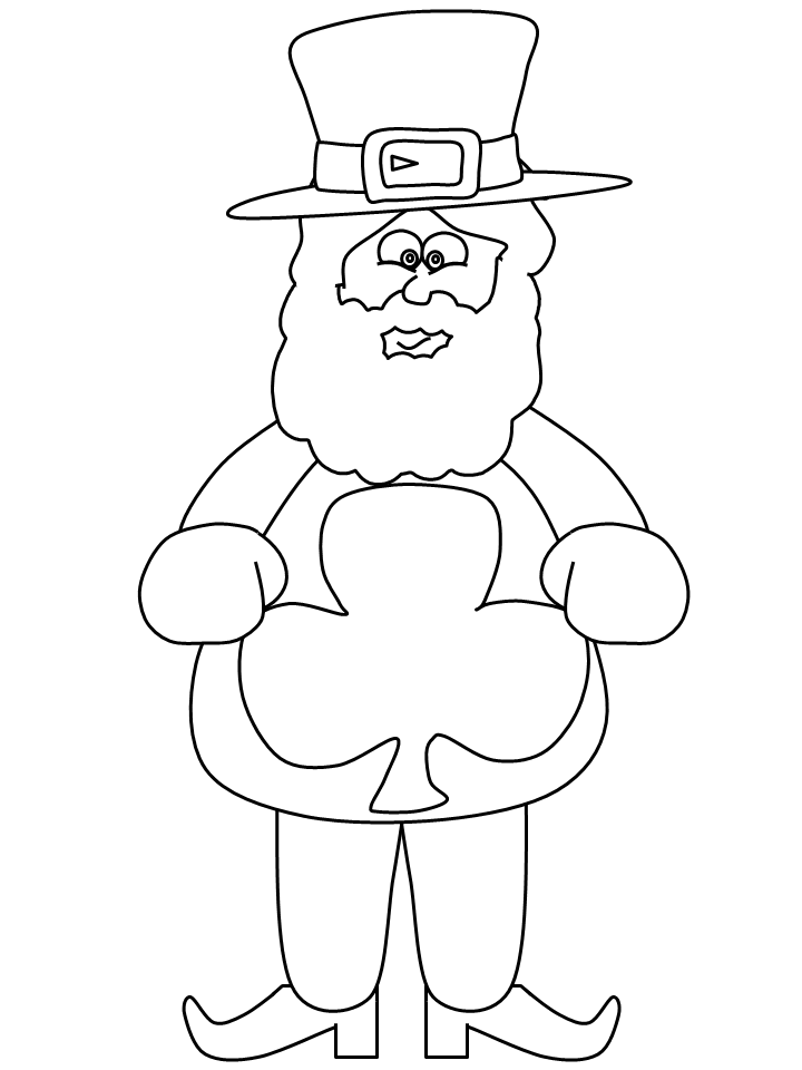 St Patricks's Day Coloring Pages for Kids