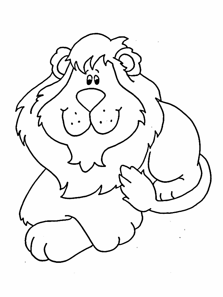 Coloring Page Lion King